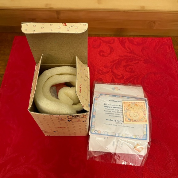 Cherished Teddies Our 1st Christmas Ornament - Picture 2 of 6